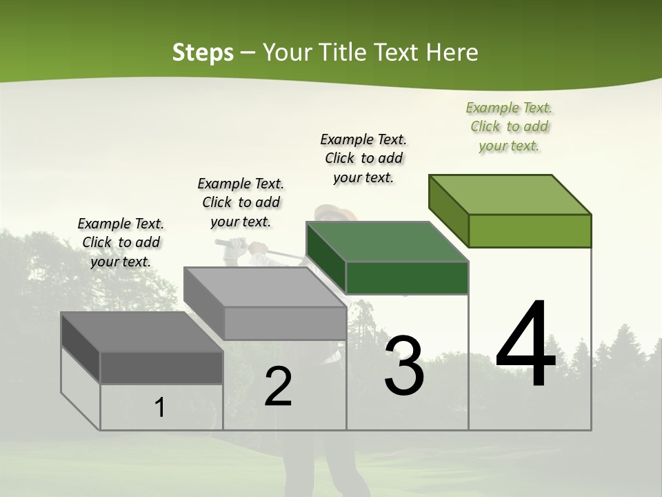 Professional Player Grass PowerPoint Template