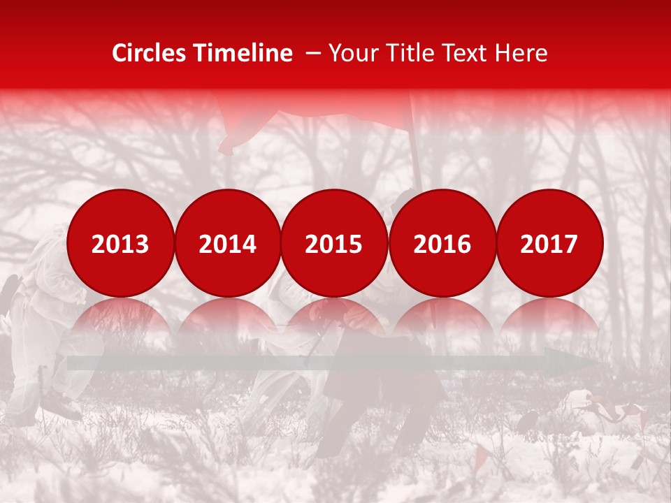 Camouflage Man Antique PowerPoint Template