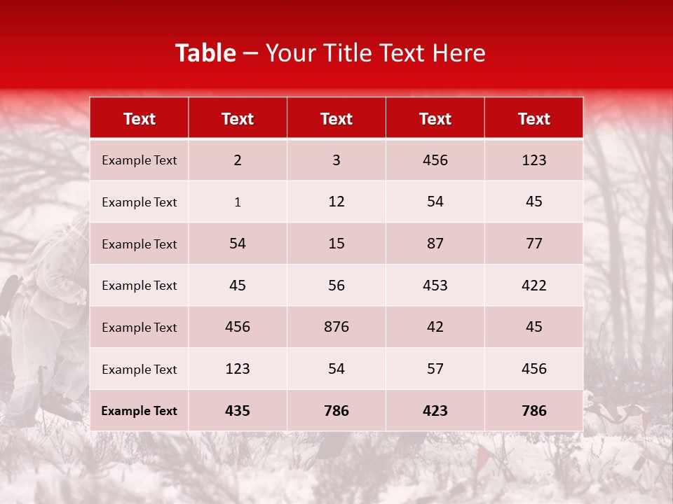 Camouflage Man Antique PowerPoint Template