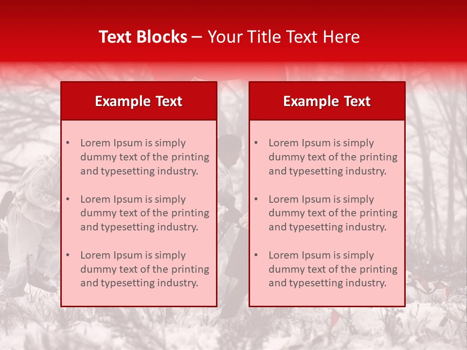 Camouflage Man Antique PowerPoint Template