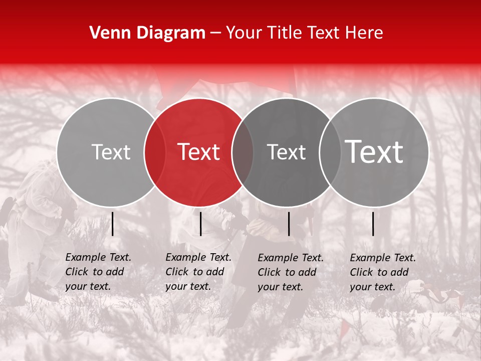 Camouflage Man Antique PowerPoint Template