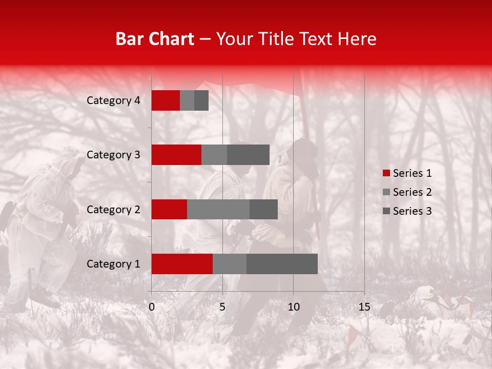 Camouflage Man Antique PowerPoint Template