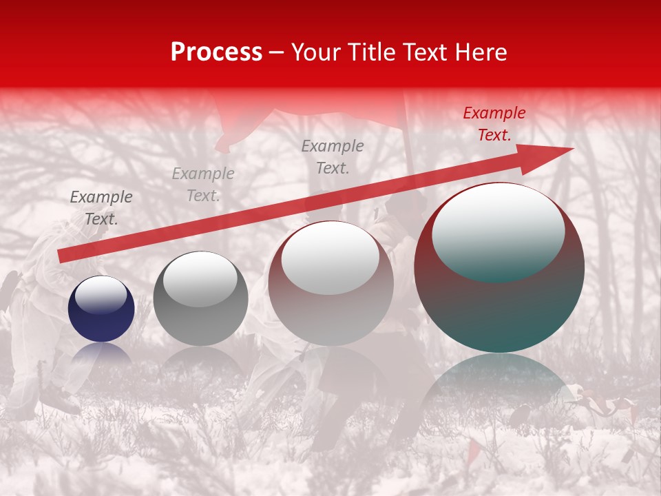 Camouflage Man Antique PowerPoint Template