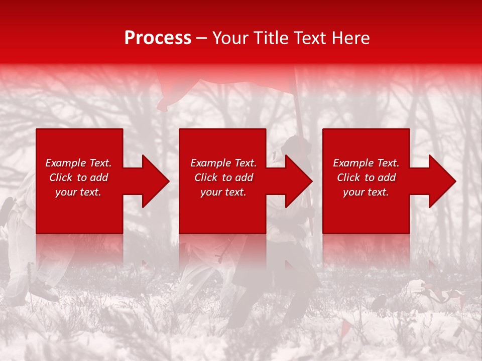 Camouflage Man Antique PowerPoint Template