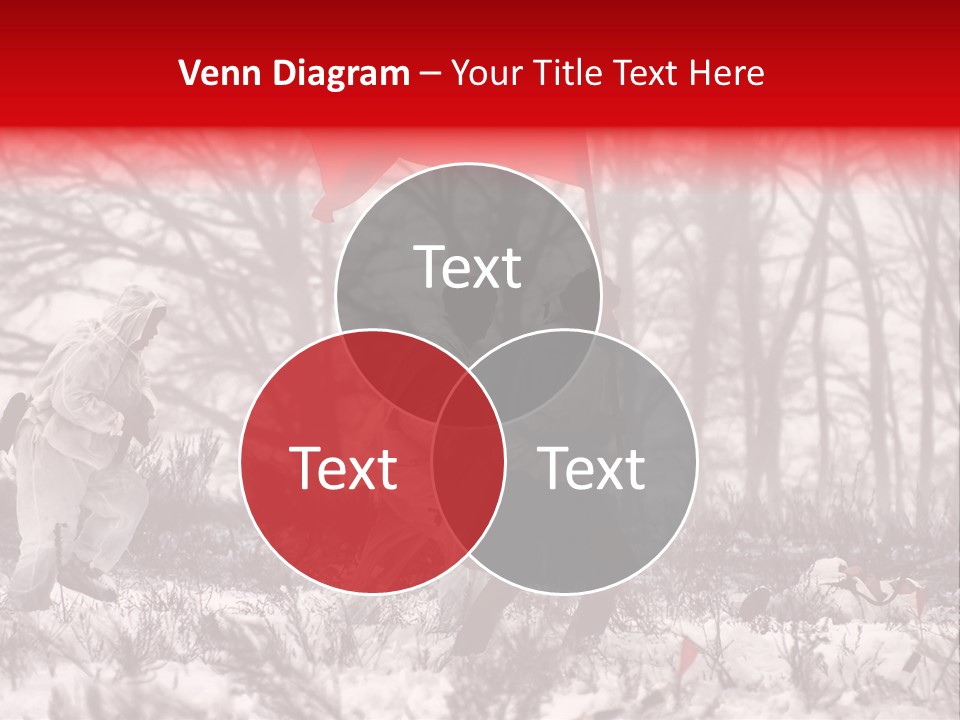 Camouflage Man Antique PowerPoint Template