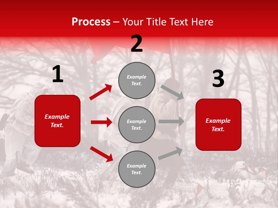 Camouflage Man Antique PowerPoint Template