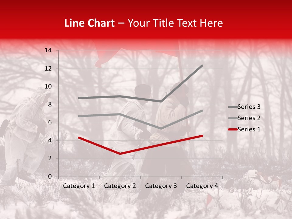 Camouflage Man Antique PowerPoint Template