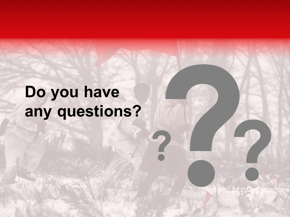 Camouflage Man Antique PowerPoint Template