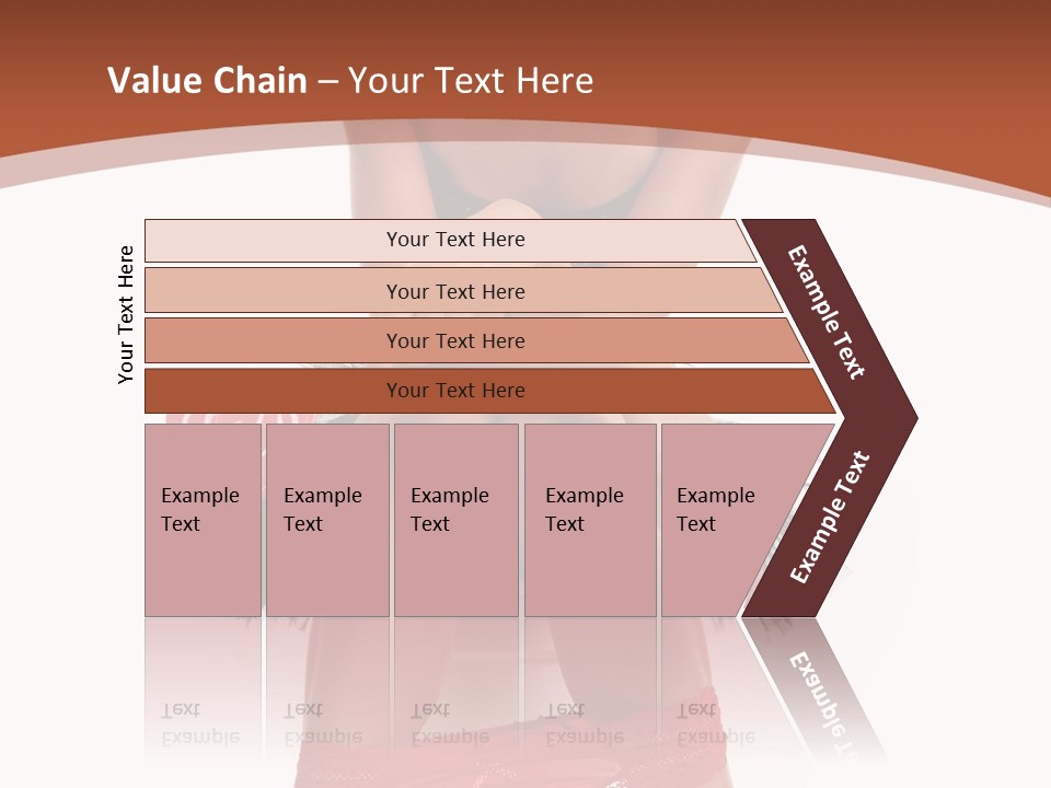 Pants Floor Attractive PowerPoint Template