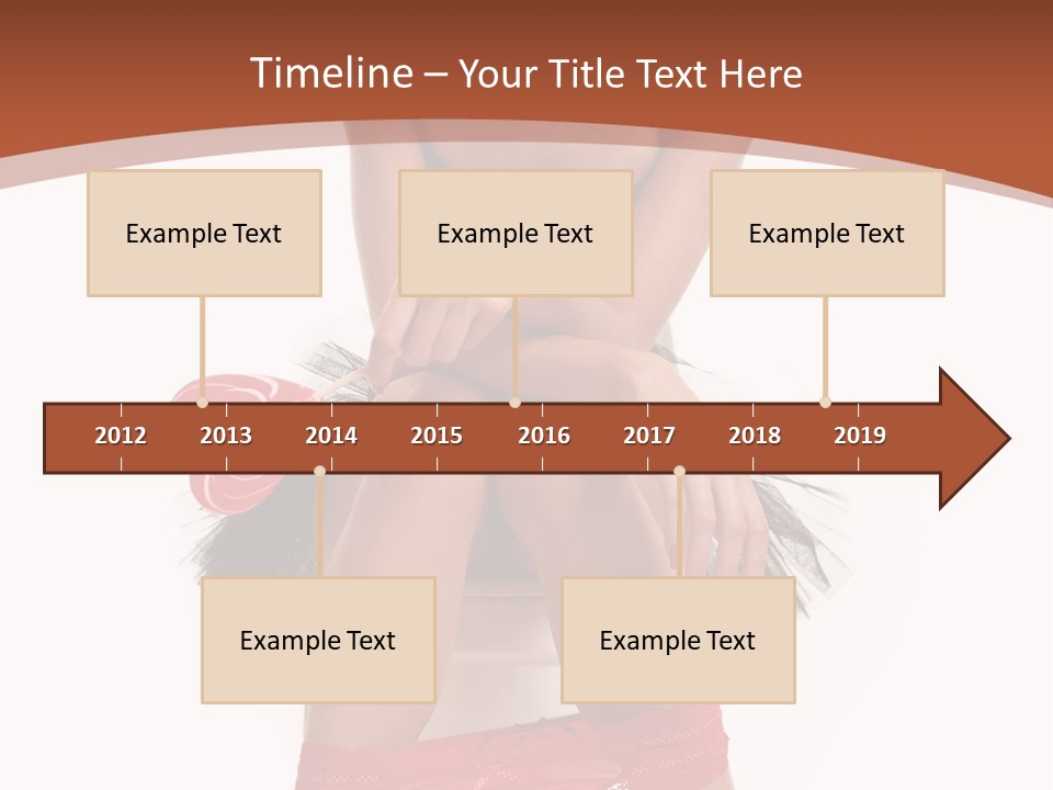 Pants Floor Attractive PowerPoint Template