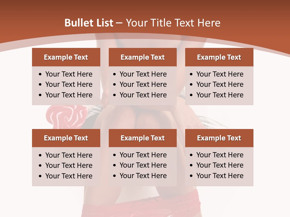 Pants Floor Attractive PowerPoint Template