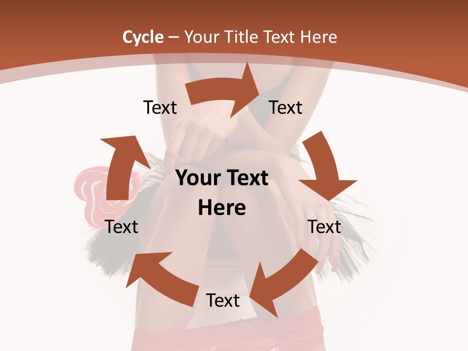 Pants Floor Attractive PowerPoint Template