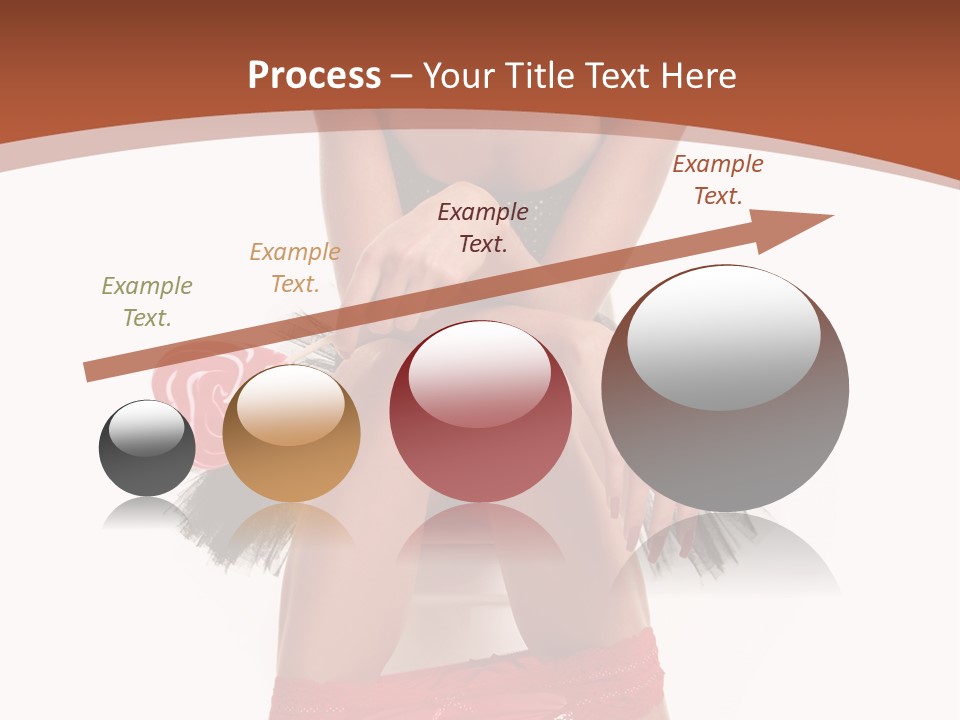 Pants Floor Attractive PowerPoint Template