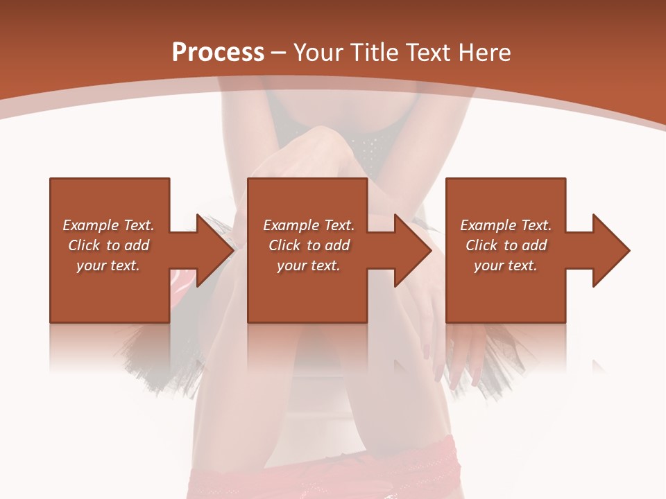 Pants Floor Attractive PowerPoint Template