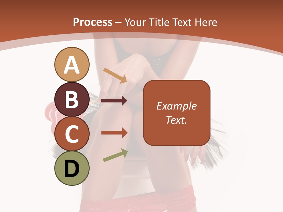 Pants Floor Attractive PowerPoint Template