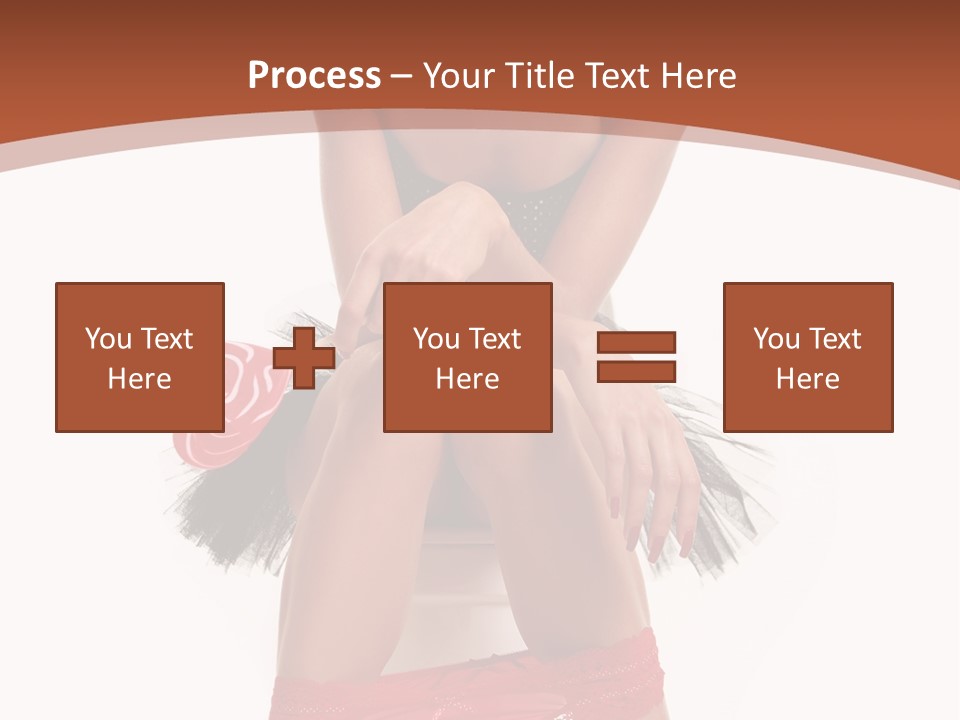 Pants Floor Attractive PowerPoint Template