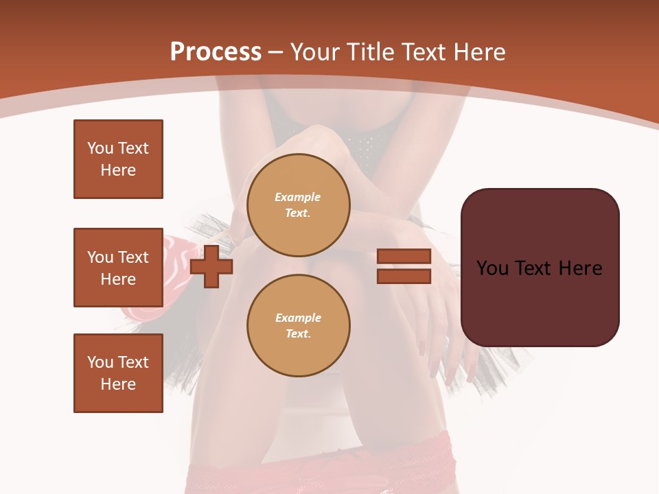 Pants Floor Attractive PowerPoint Template