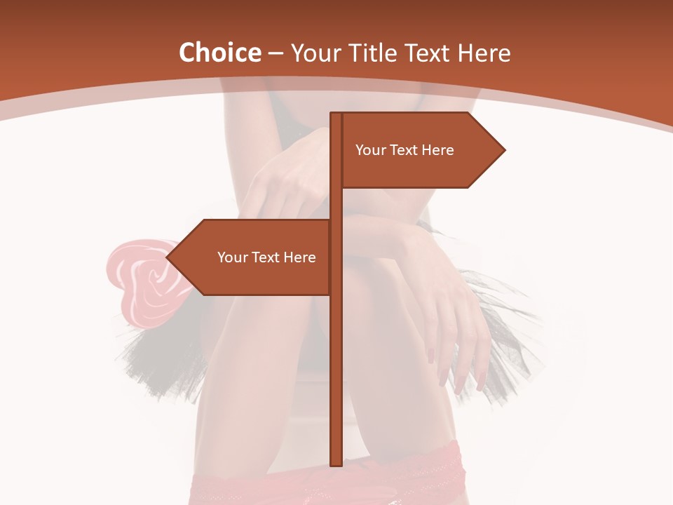 Pants Floor Attractive PowerPoint Template