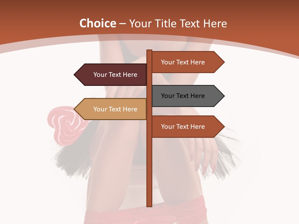 Pants Floor Attractive PowerPoint Template