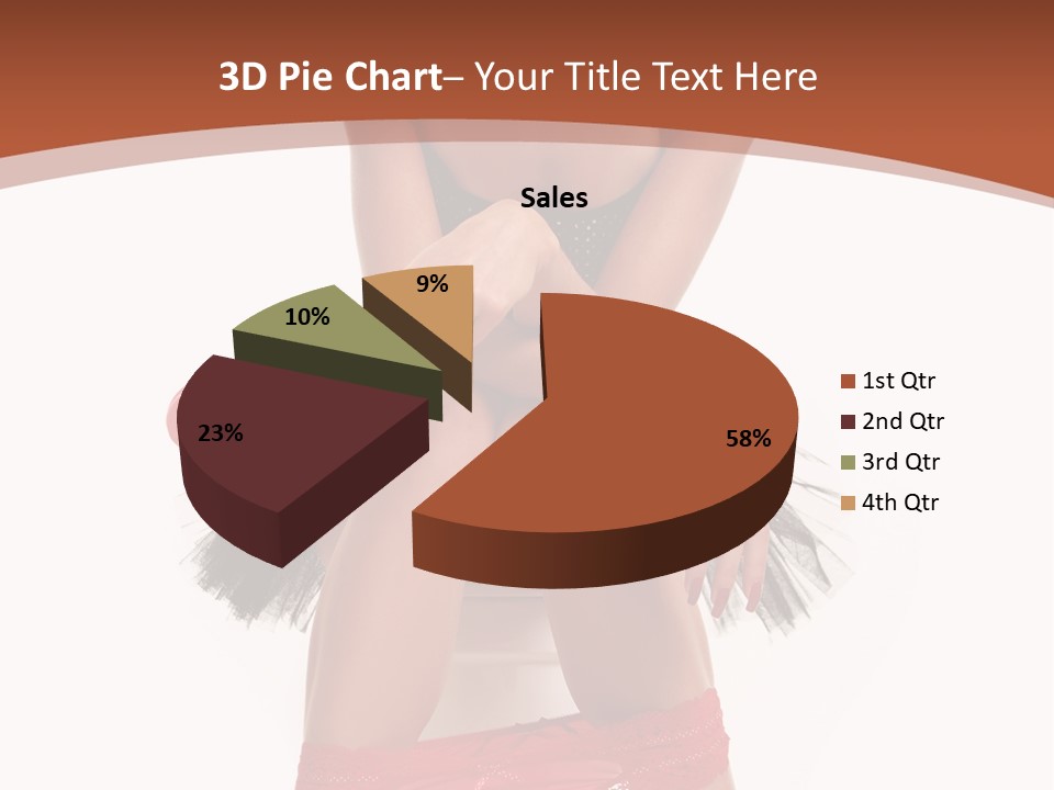 Pants Floor Attractive PowerPoint Template