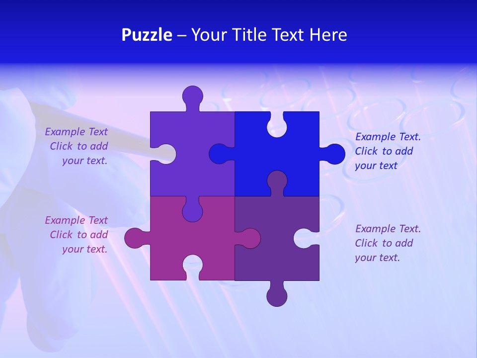 Chemistry Glassware Container PowerPoint Template