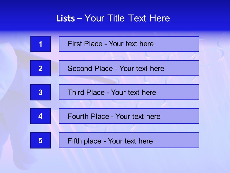 Chemistry Glassware Container PowerPoint Template