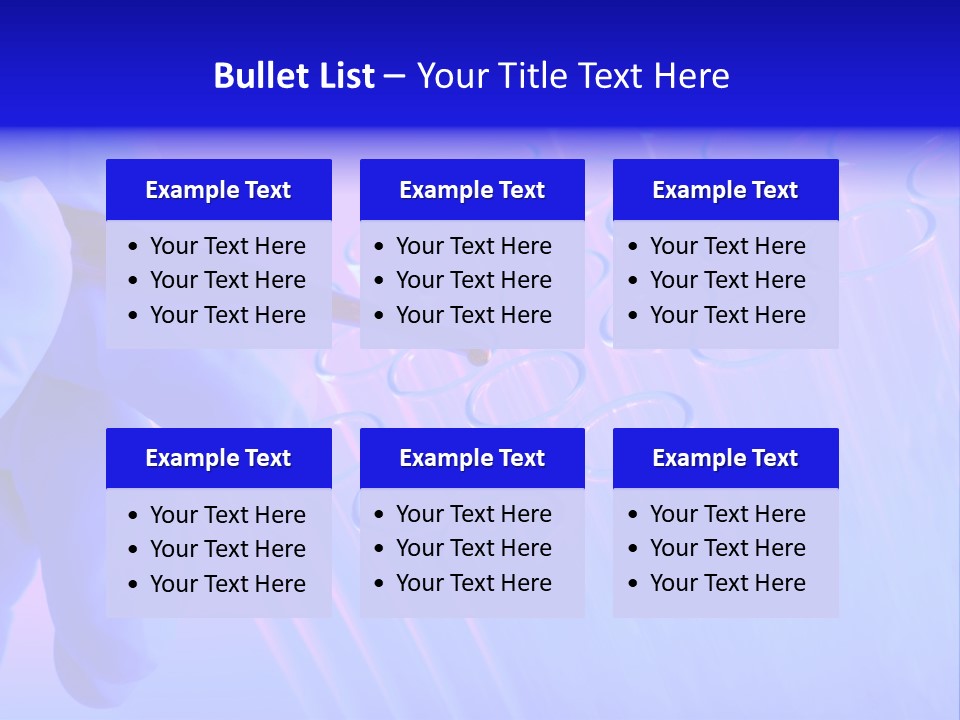 Chemistry Glassware Container PowerPoint Template