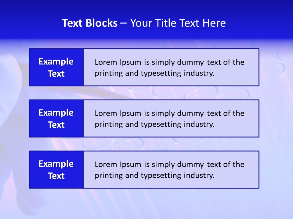 Chemistry Glassware Container PowerPoint Template