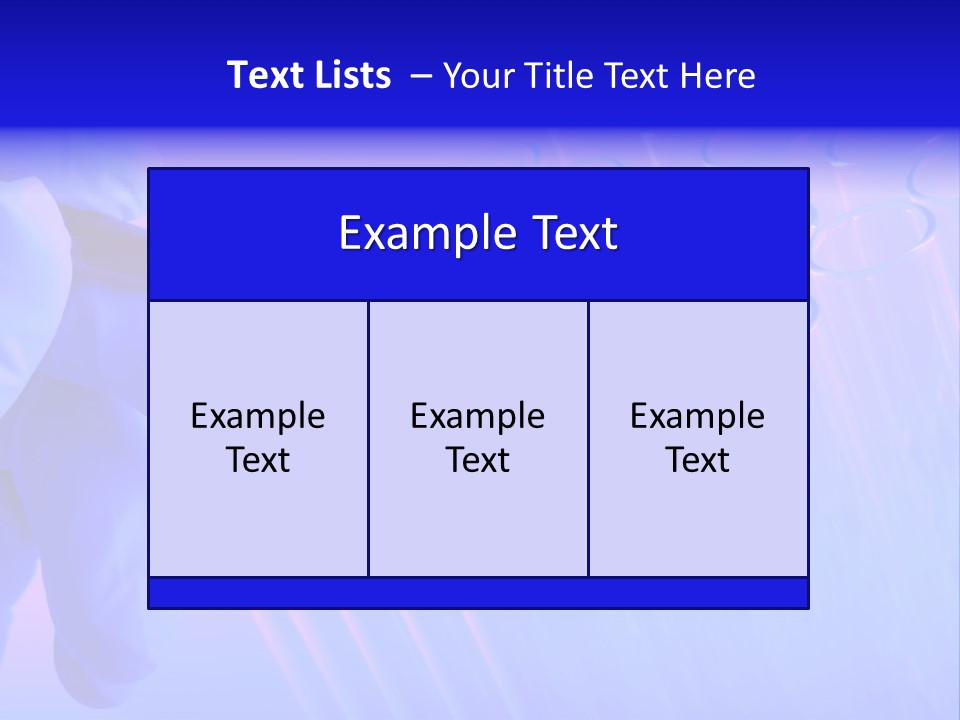 Chemistry Glassware Container PowerPoint Template
