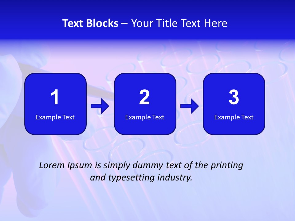 Chemistry Glassware Container PowerPoint Template