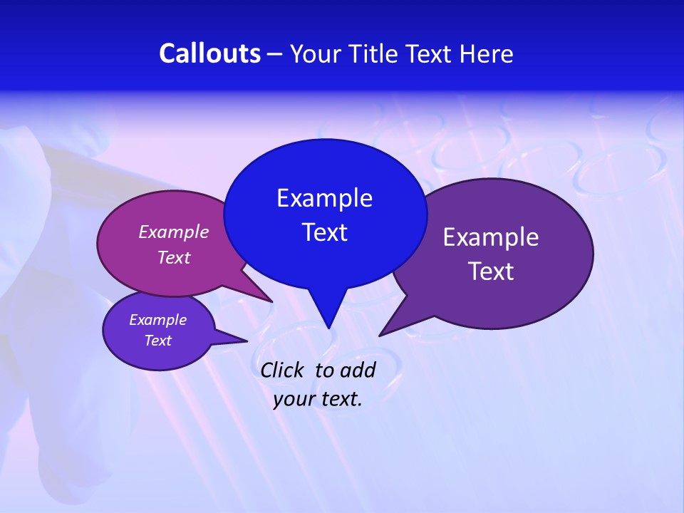 Chemistry Glassware Container PowerPoint Template