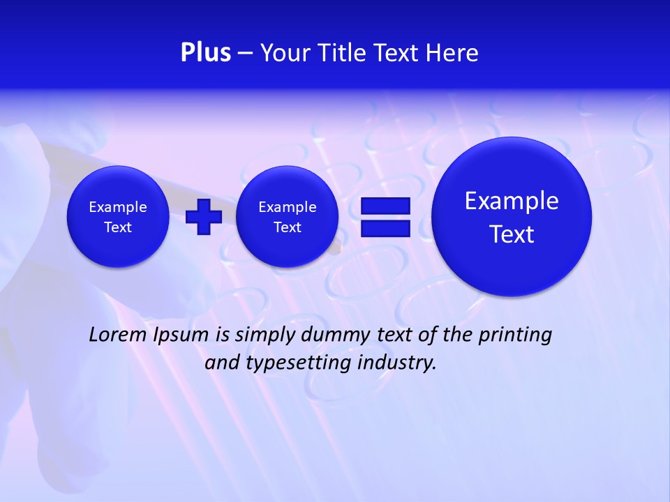 Chemistry Glassware Container PowerPoint Template