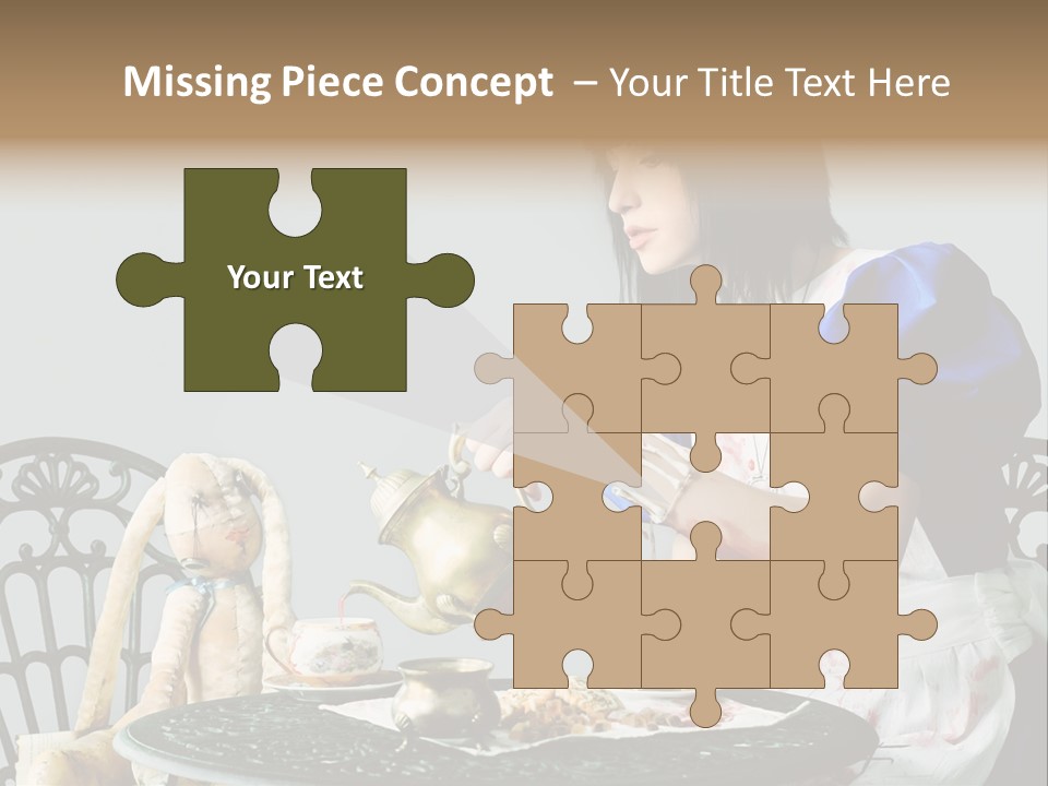 Blood Fairytale Cosplay PowerPoint Template