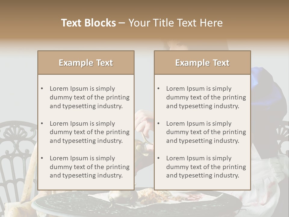 Blood Fairytale Cosplay PowerPoint Template