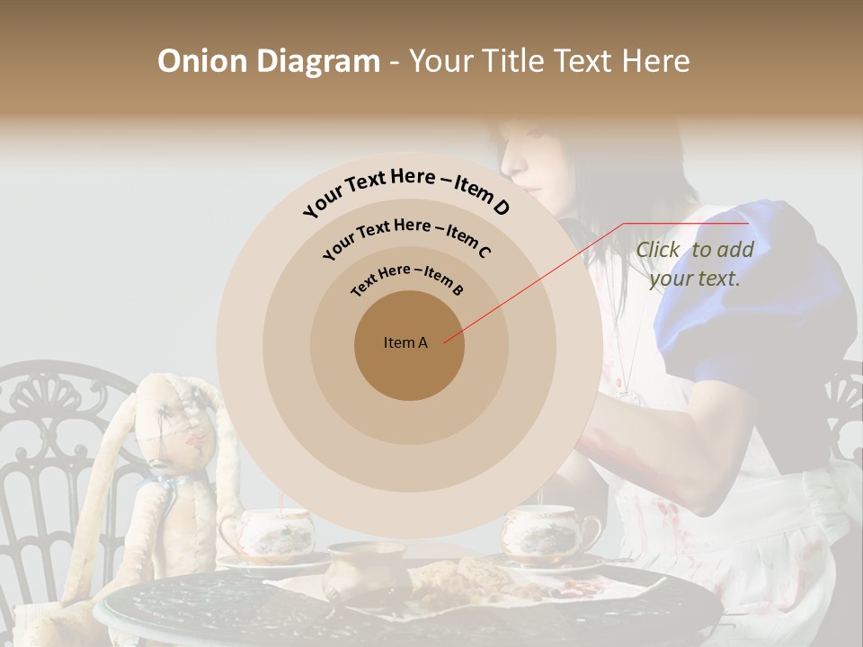 Blood Fairytale Cosplay PowerPoint Template