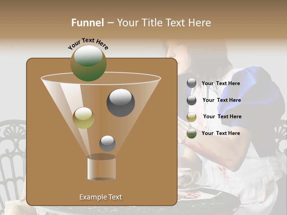 Blood Fairytale Cosplay PowerPoint Template