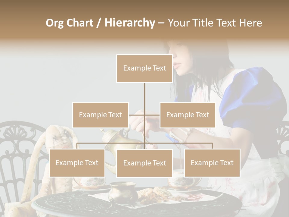 Blood Fairytale Cosplay PowerPoint Template