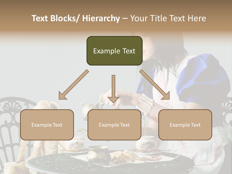 Blood Fairytale Cosplay PowerPoint Template