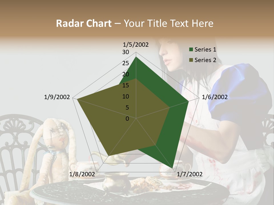 Blood Fairytale Cosplay PowerPoint Template