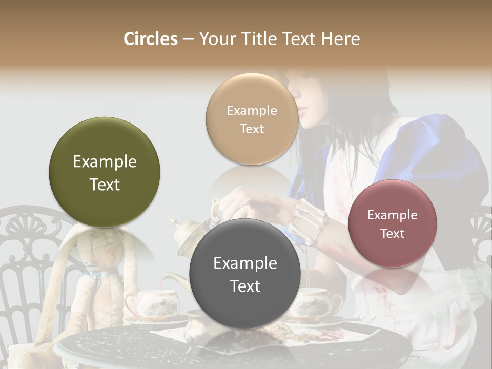 Blood Fairytale Cosplay PowerPoint Template