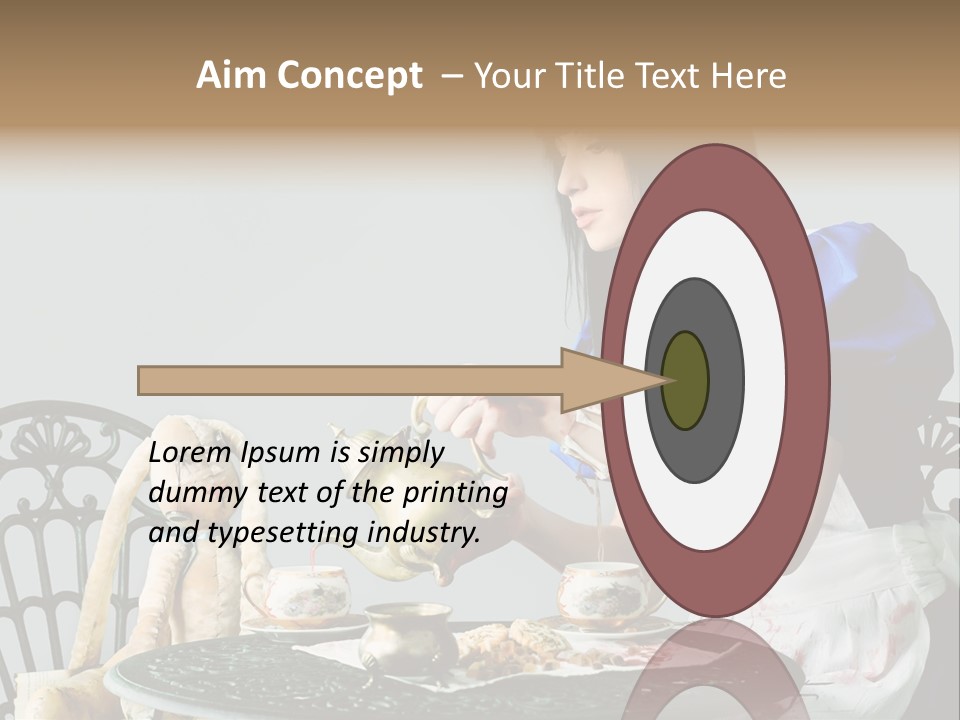 Blood Fairytale Cosplay PowerPoint Template