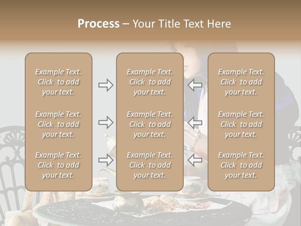 Blood Fairytale Cosplay PowerPoint Template