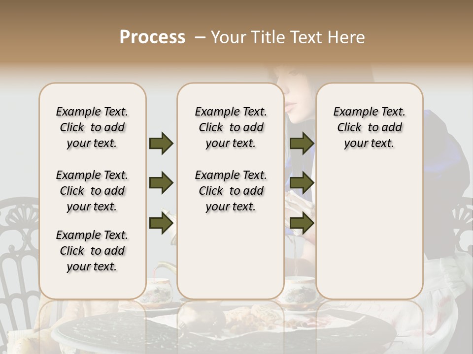 Blood Fairytale Cosplay PowerPoint Template