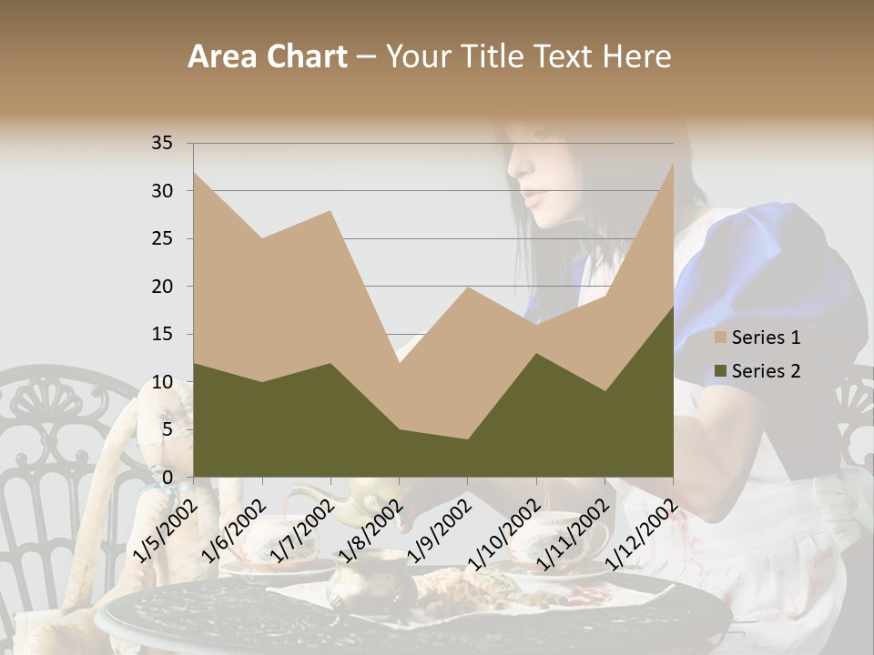 Blood Fairytale Cosplay PowerPoint Template