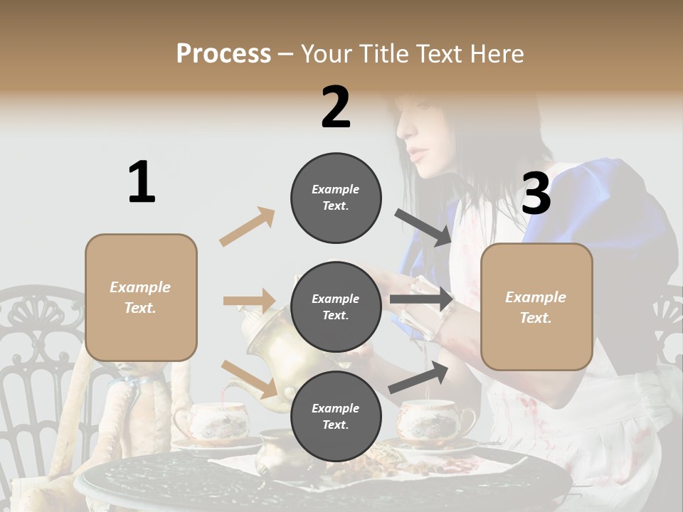 Blood Fairytale Cosplay PowerPoint Template