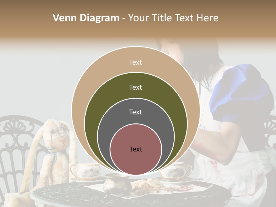 Blood Fairytale Cosplay PowerPoint Template