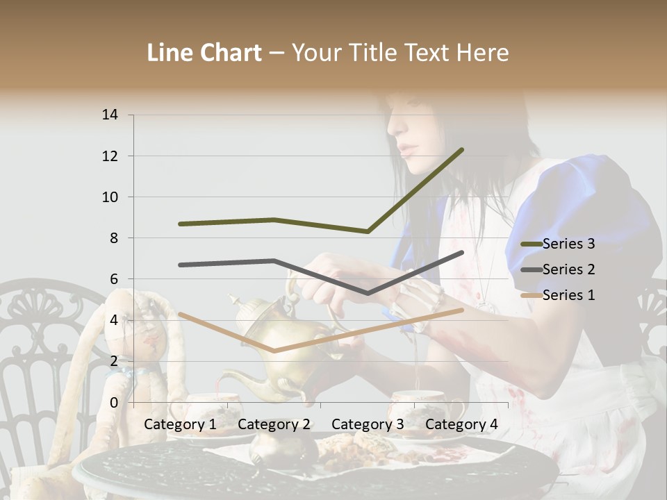 Blood Fairytale Cosplay PowerPoint Template