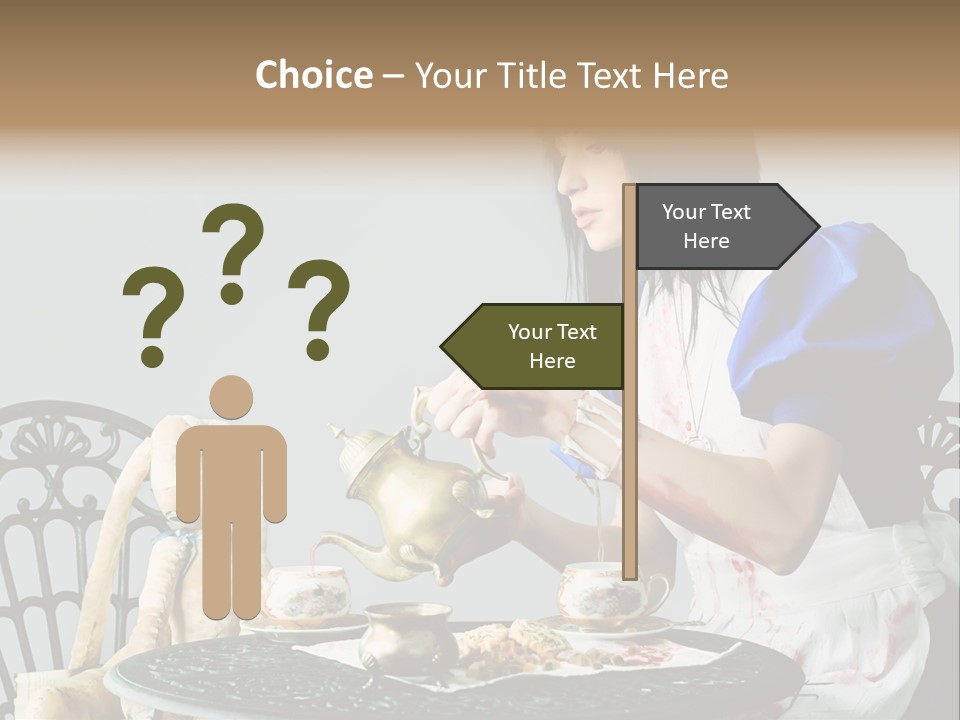 Blood Fairytale Cosplay PowerPoint Template