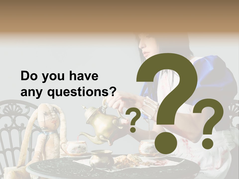 Blood Fairytale Cosplay PowerPoint Template