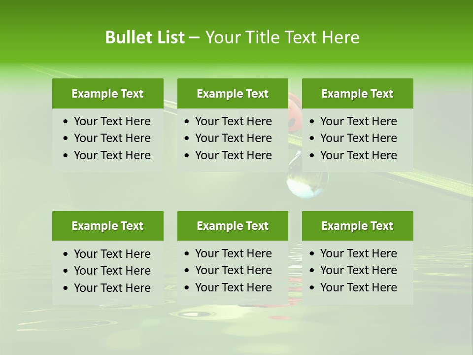 A Lady Bug Sitting On Top Of A Green Leaf PowerPoint Template